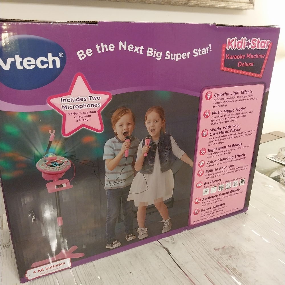 VTECH Kid Star Karaoke Machine Deluxe